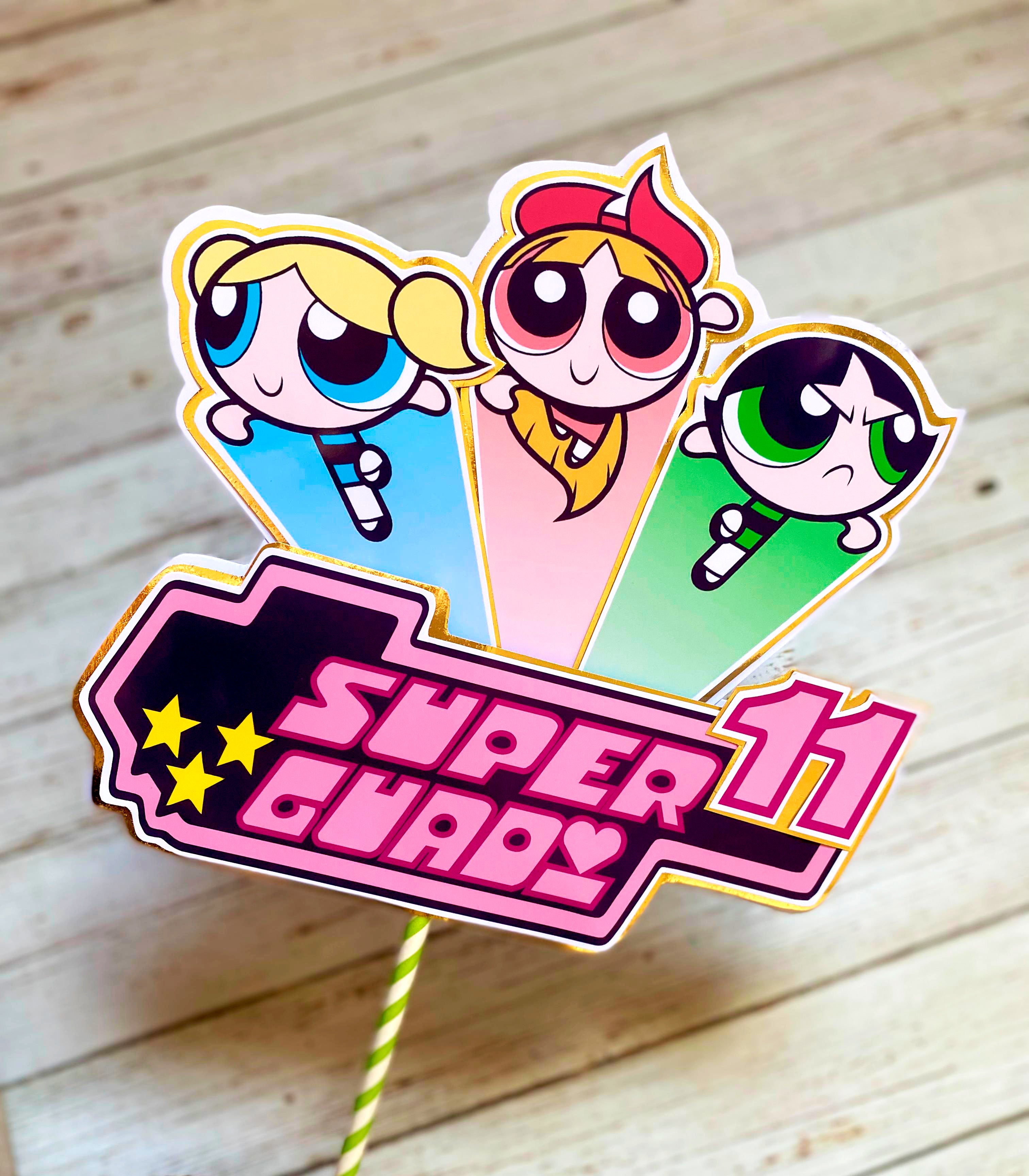 Kit Imprimible de Las Chicas Super Poderosas para Cumpleaños