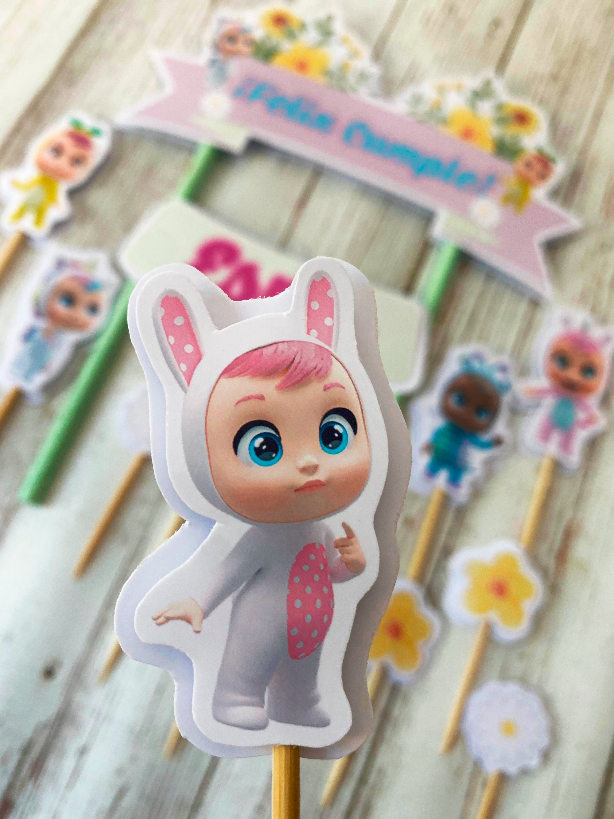 Kit Imprimible de Bebes Llorones