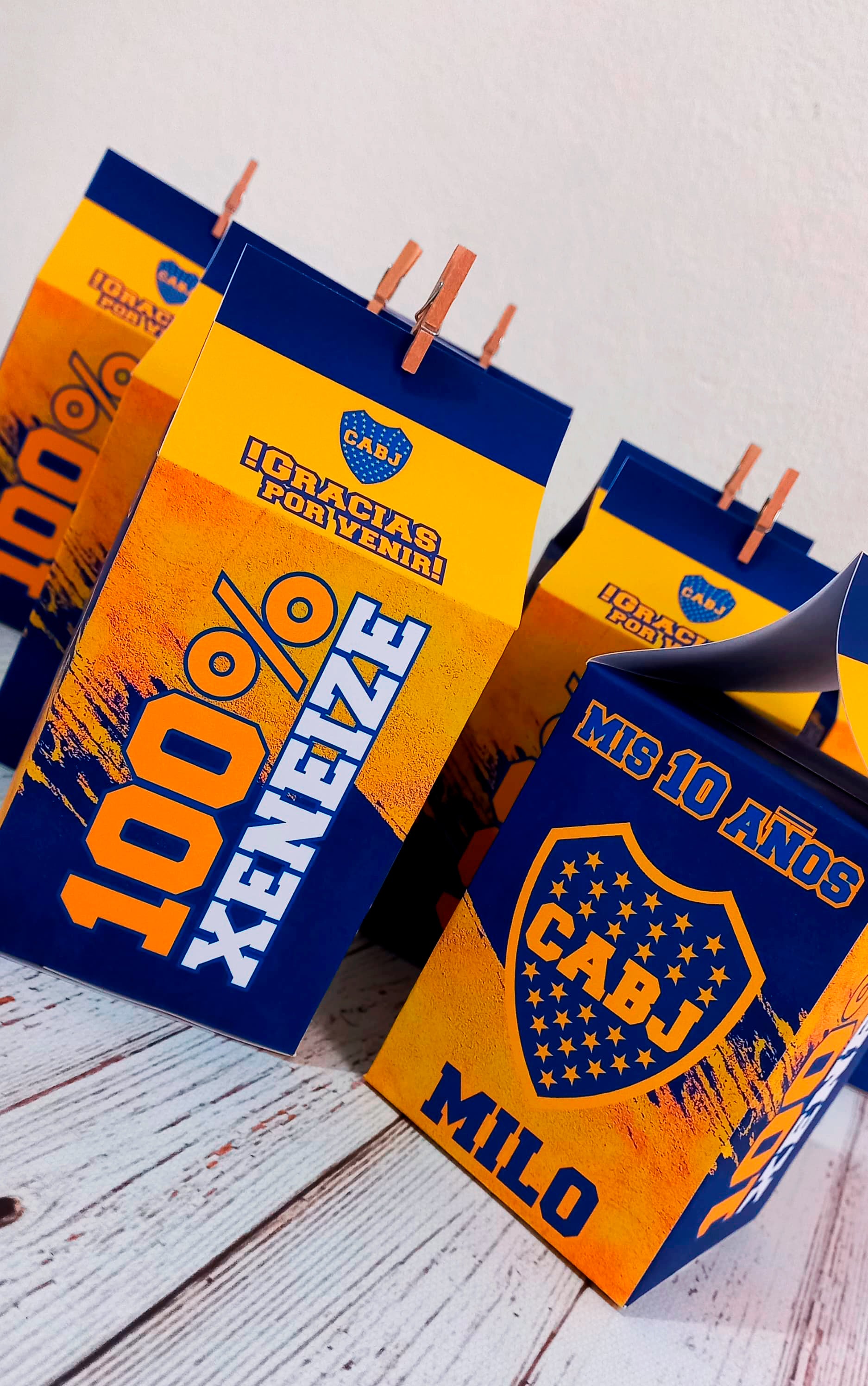 Kit Imprimible de Boca Junior