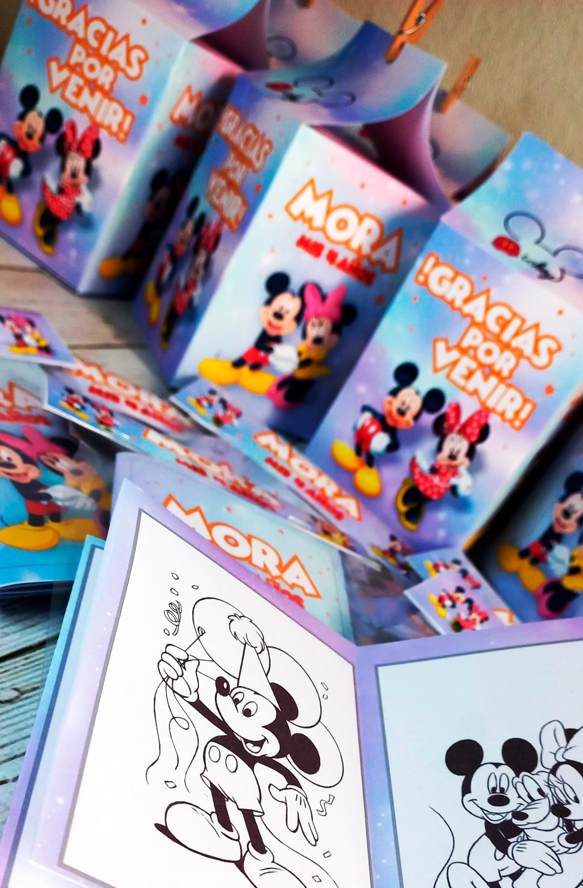 Kit Imprimible de Mickey Mouse y Minie