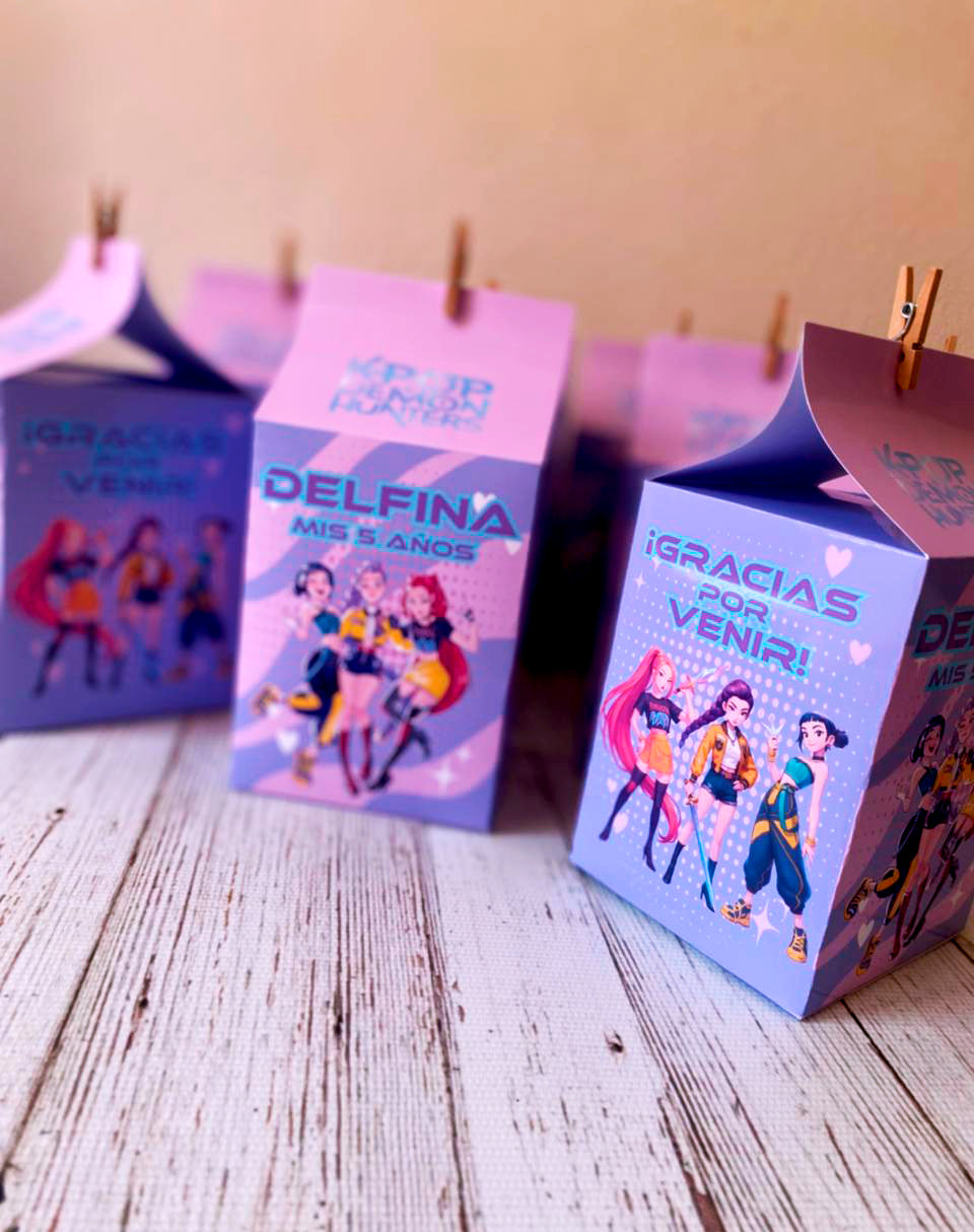 Kit Imprimible de Las guerreras K-POP