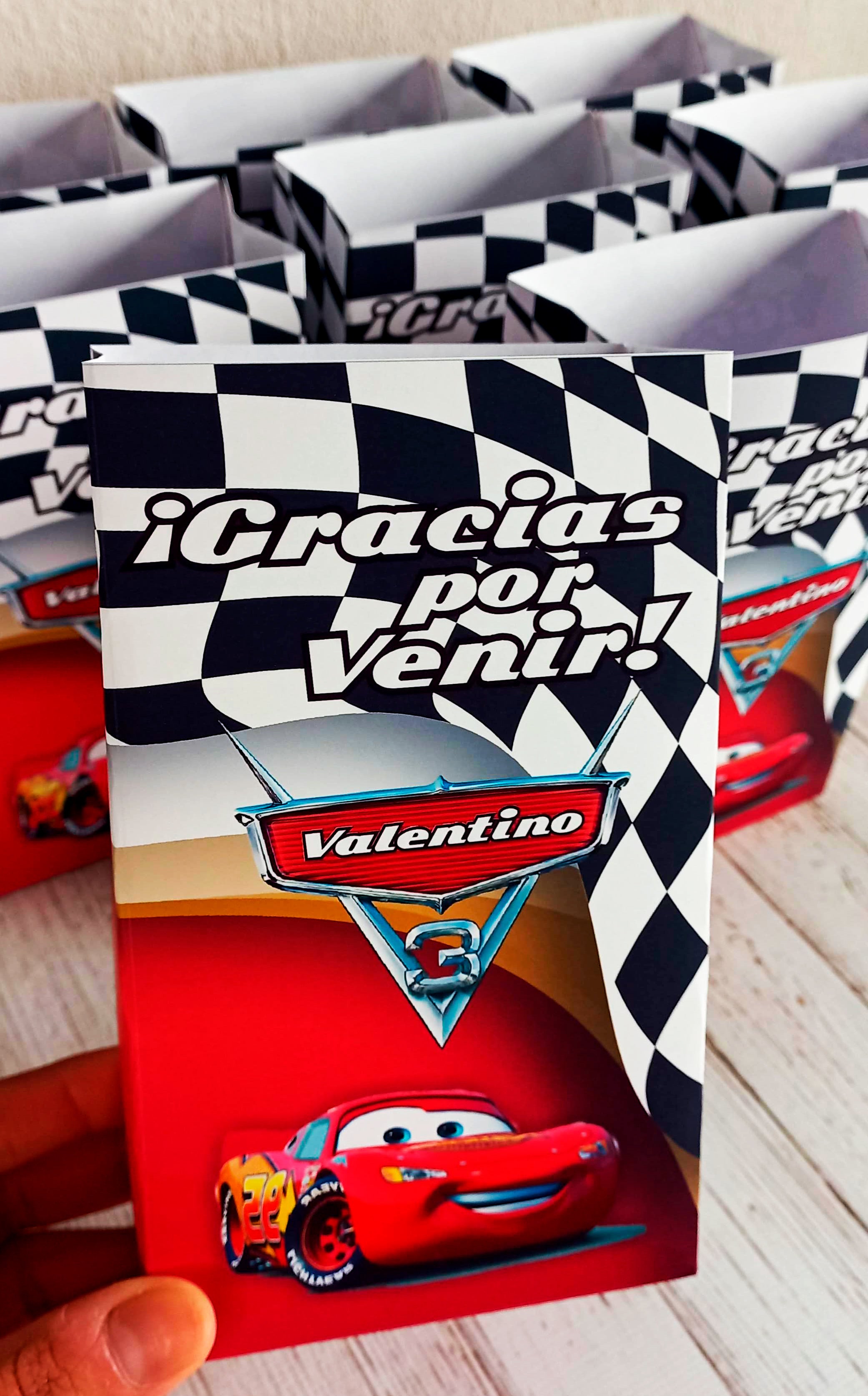 Kit Imprimible de Cars para Cumpleaños