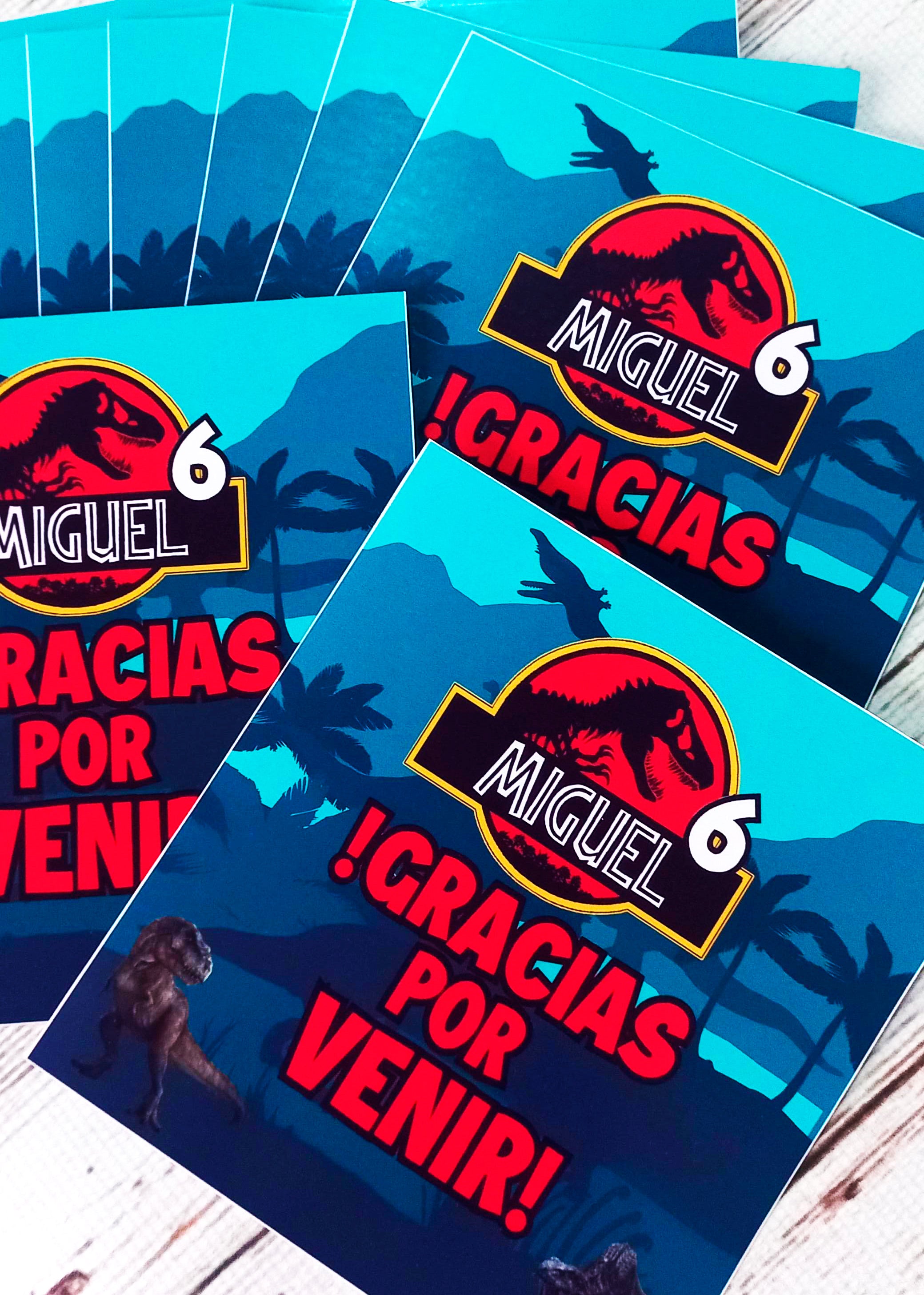 Kit Imprimible de Jurassic Park para Cumpleaños