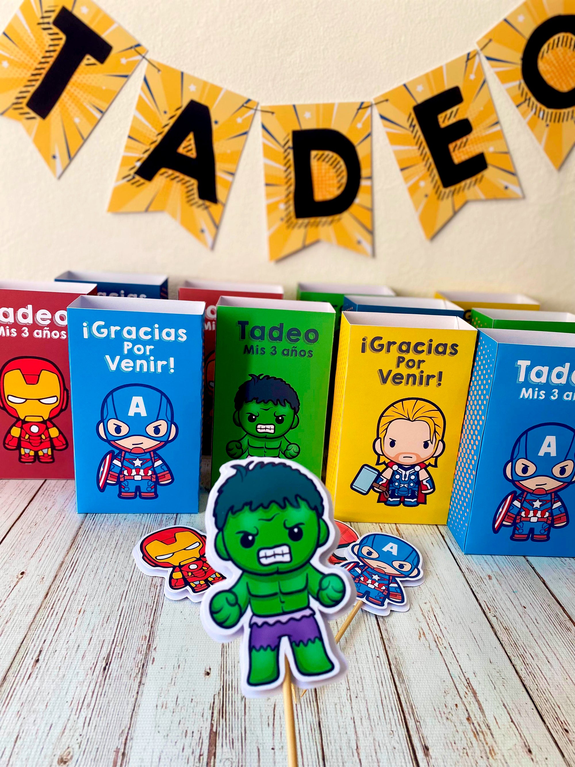 .Kit imprimible de Superheroes
