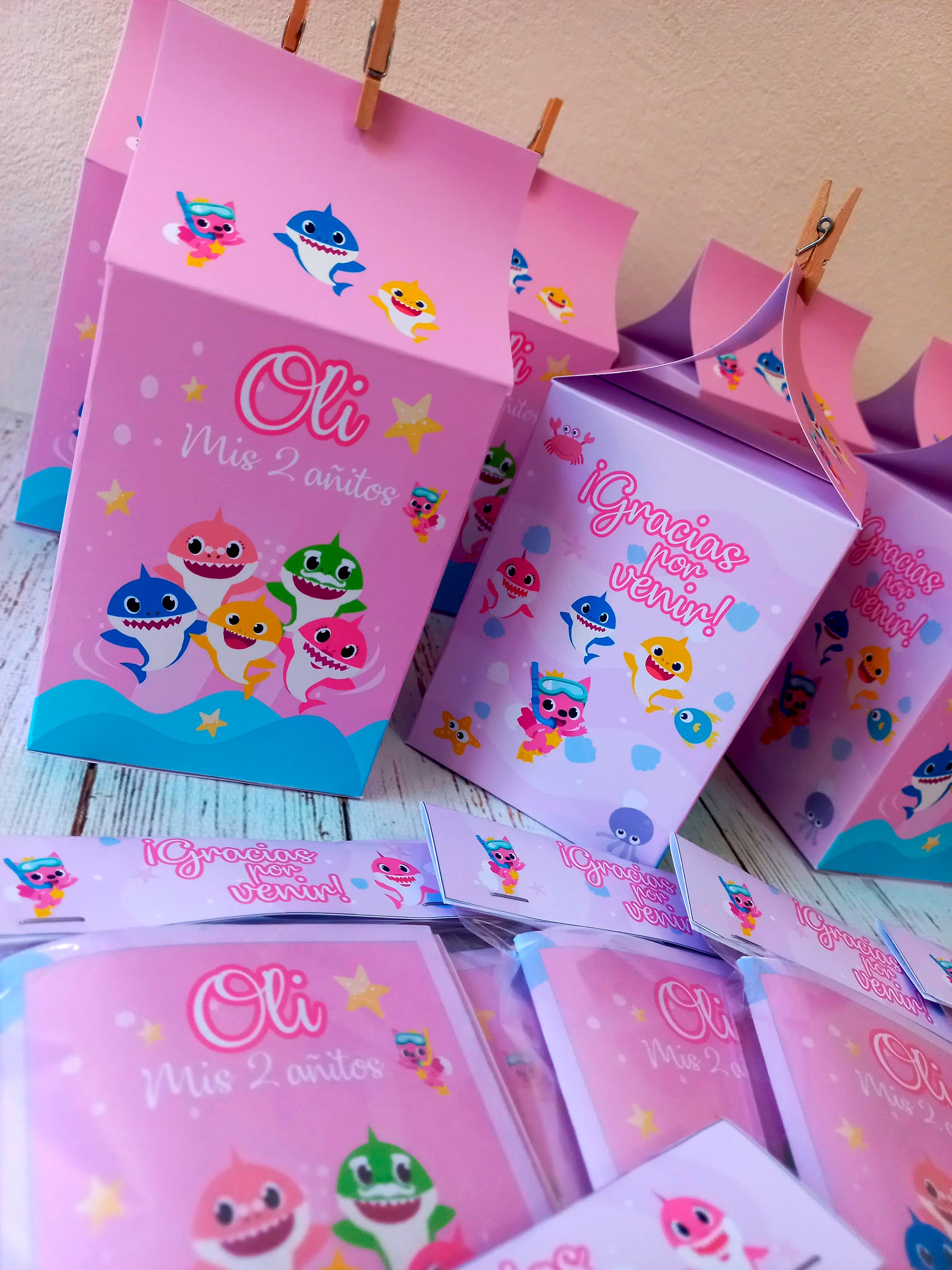 Kit Imprimible de Baby Shark