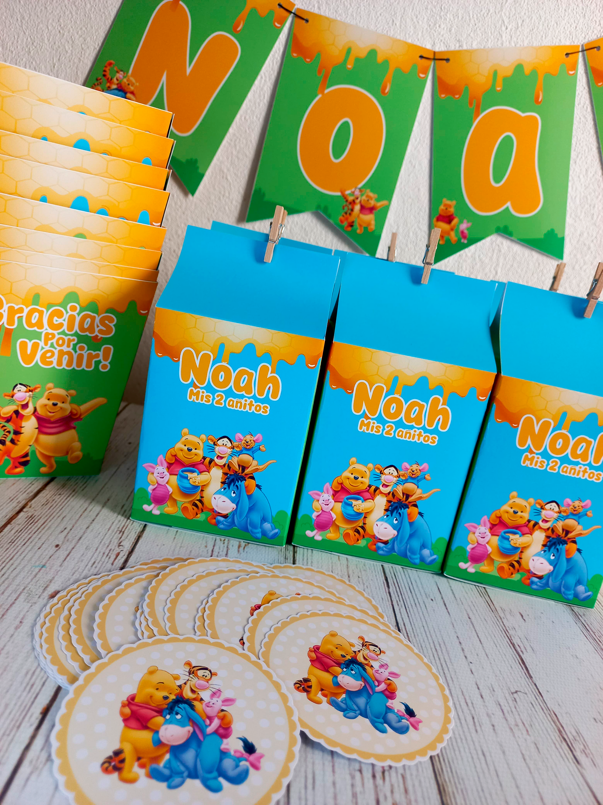 Kit Imprimible de Winiee Poo